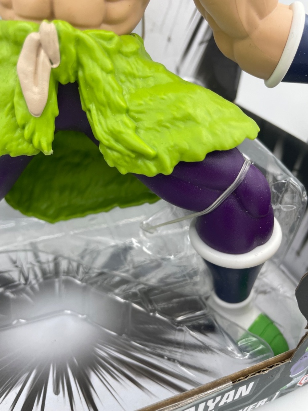Dragon Ball super Saiyan Broly action figure Attack Collection - Picture 7 of 11